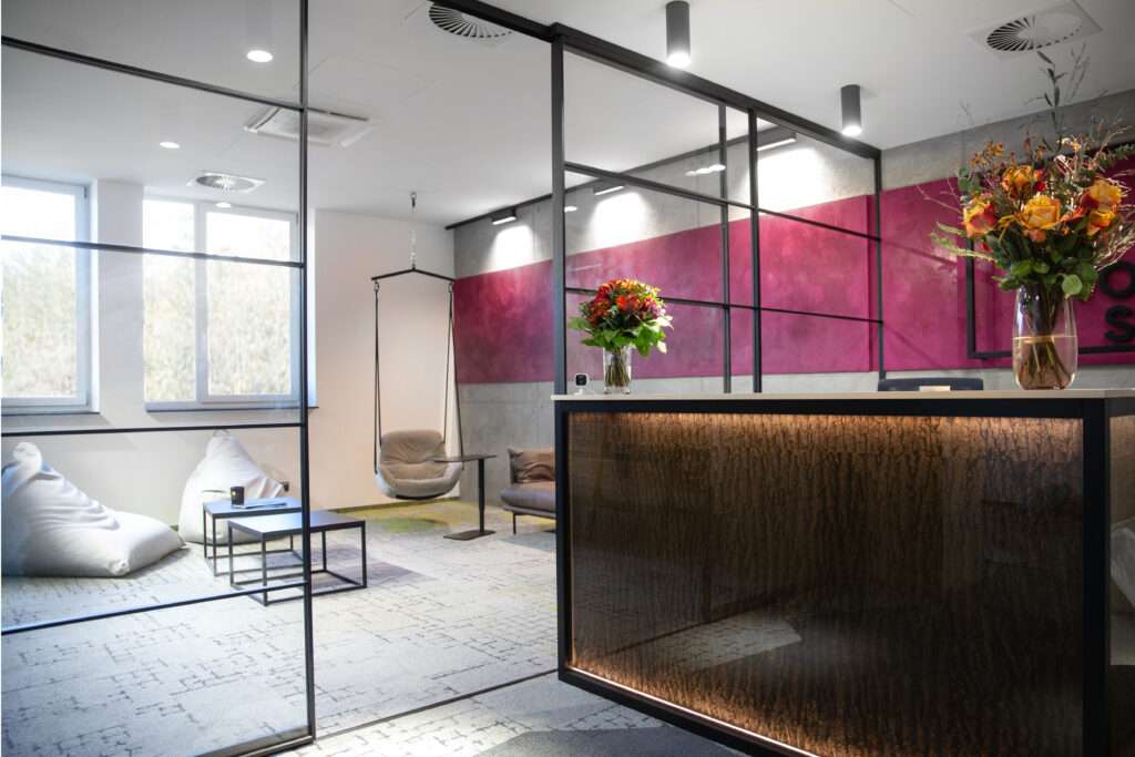 Welcome Desk im ck workspace office spaces in unterschleißheim bei muenchen